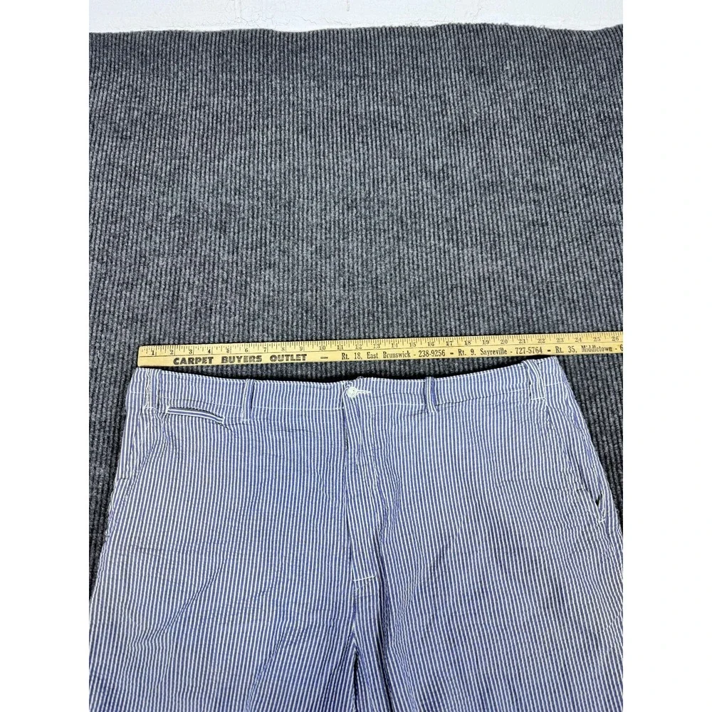 Polo Ralph Lauren Chino Shorts Mens 44 44B Pinstripe Seersucker 9